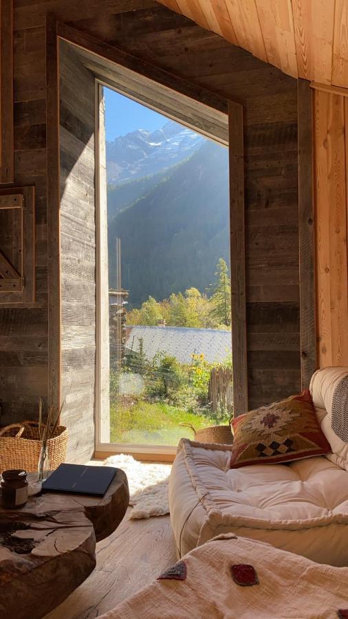 Mon Roc - Maison De Montagne Atypique Avec Vue Ла-Грав Экстерьер фото